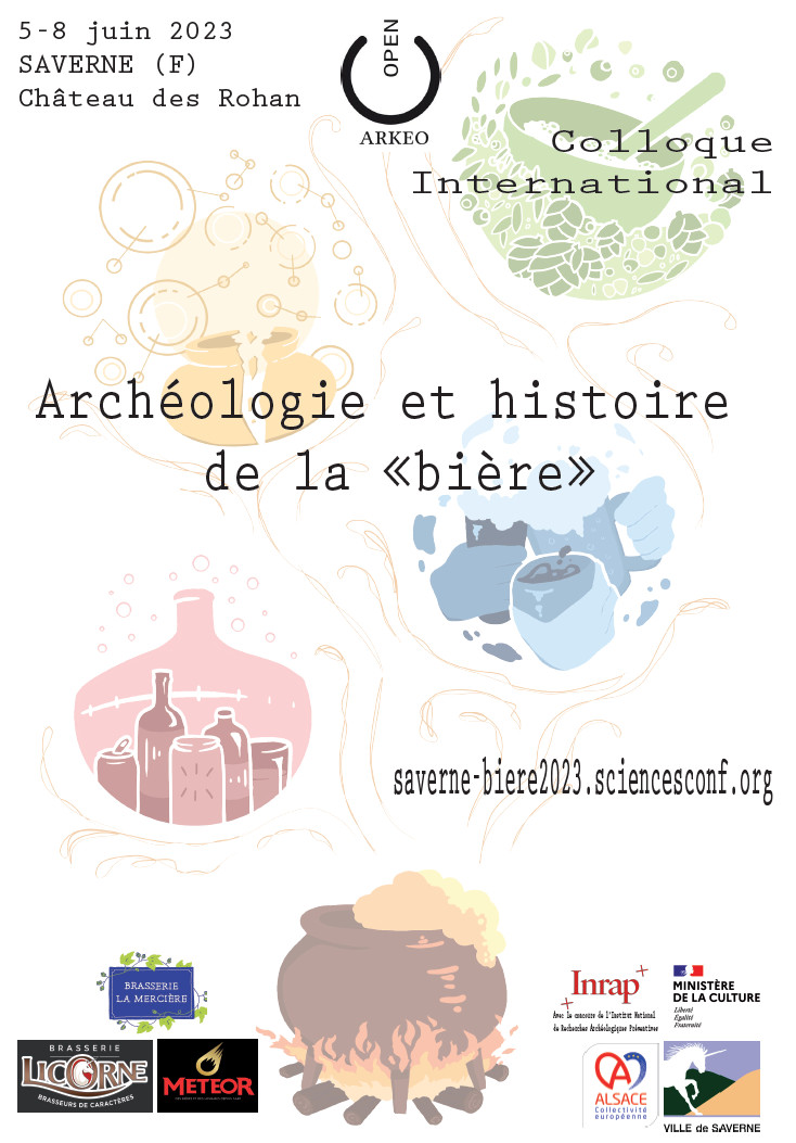 Séminaire Archéologie et histoire de la "bière", 5-8 juin 2023 à Saverne