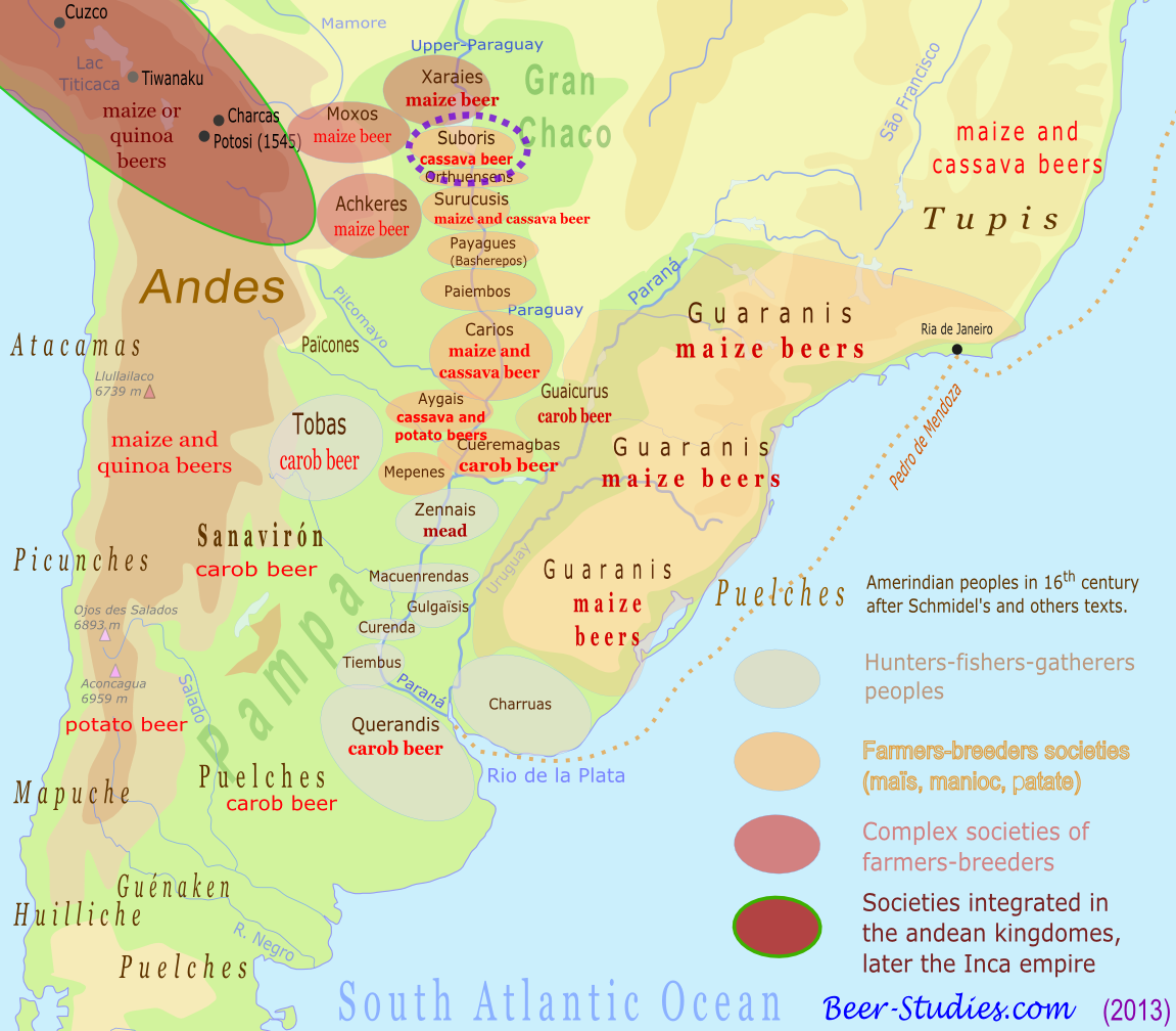 Location of Suboris Amerindians