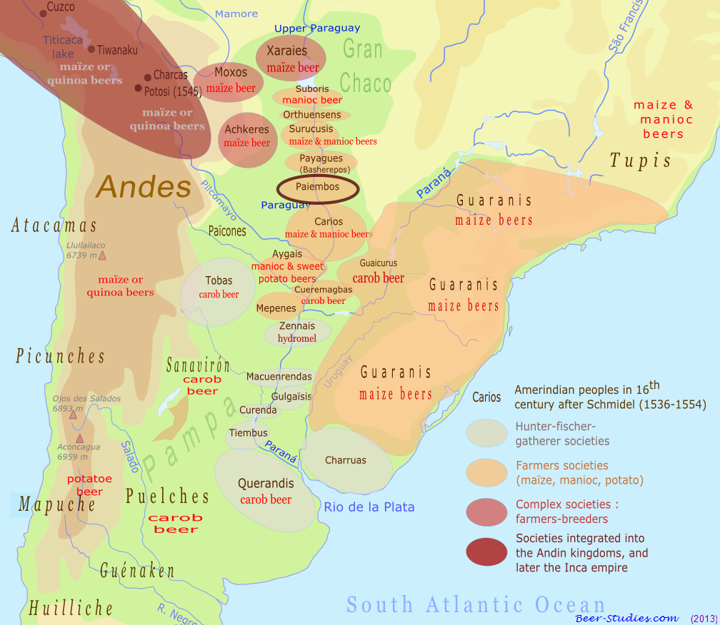 Location of the Paiembos