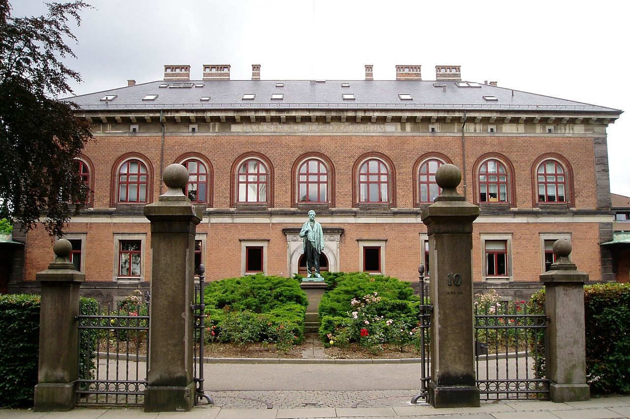 L'ancien bâtiment des Laboratoires Carlsberg à Valby, Copenhague en 2005.