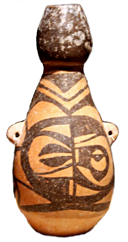 Yangshao_Painted_earthenware_pot_hu_Shijia_type_Jiangzhai-site_Lintong_Shaanxi